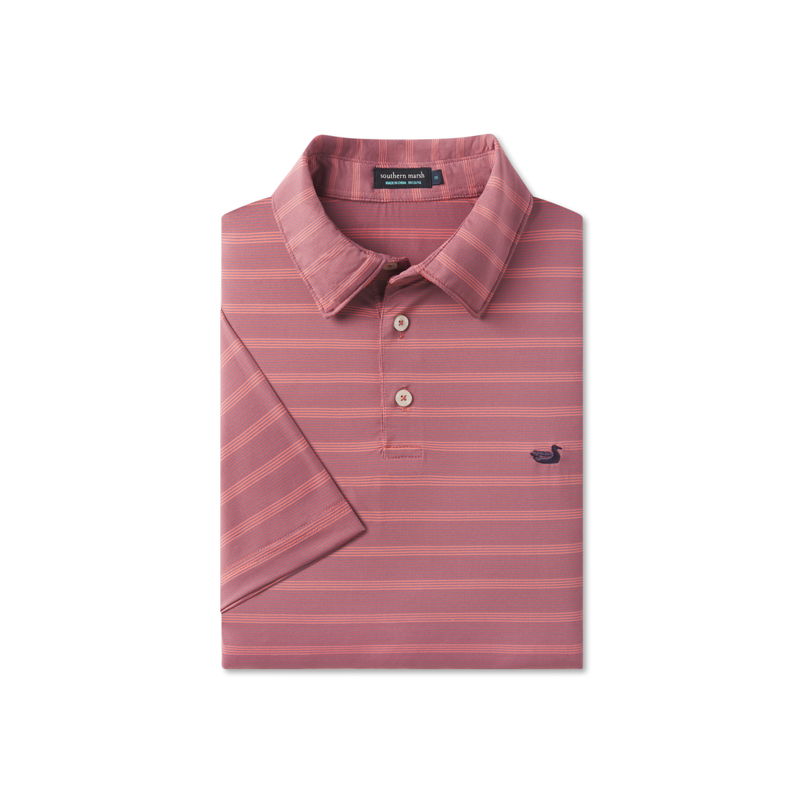 Bermuda Performance Polo - Panama Stripe