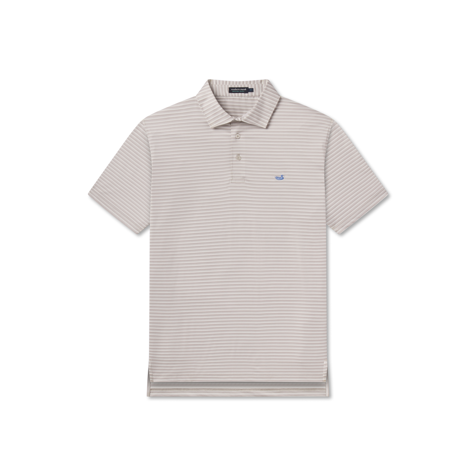 Bermuda Performance Polo - Domingo Stripe