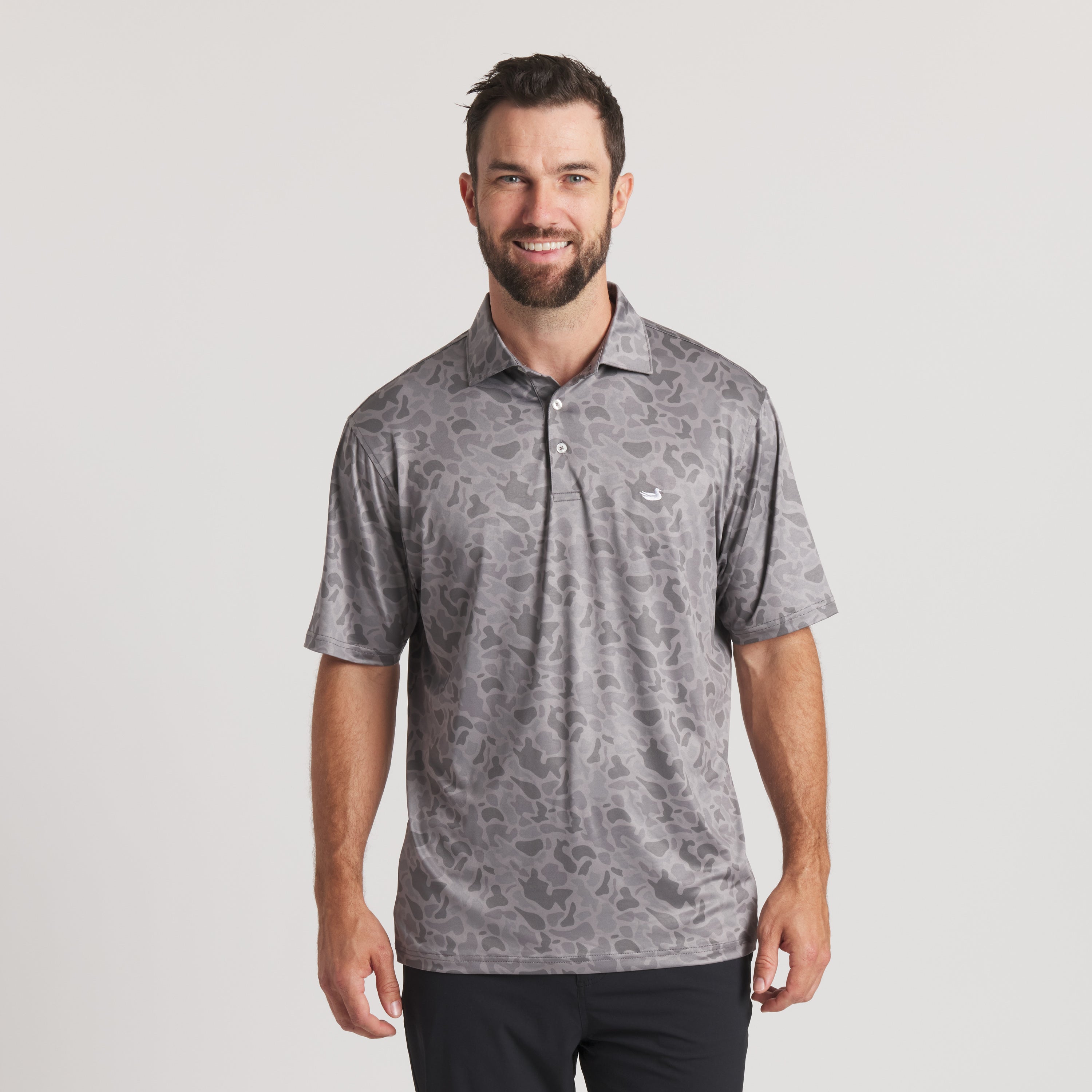 Marsh Performance Polo - Retro Camo