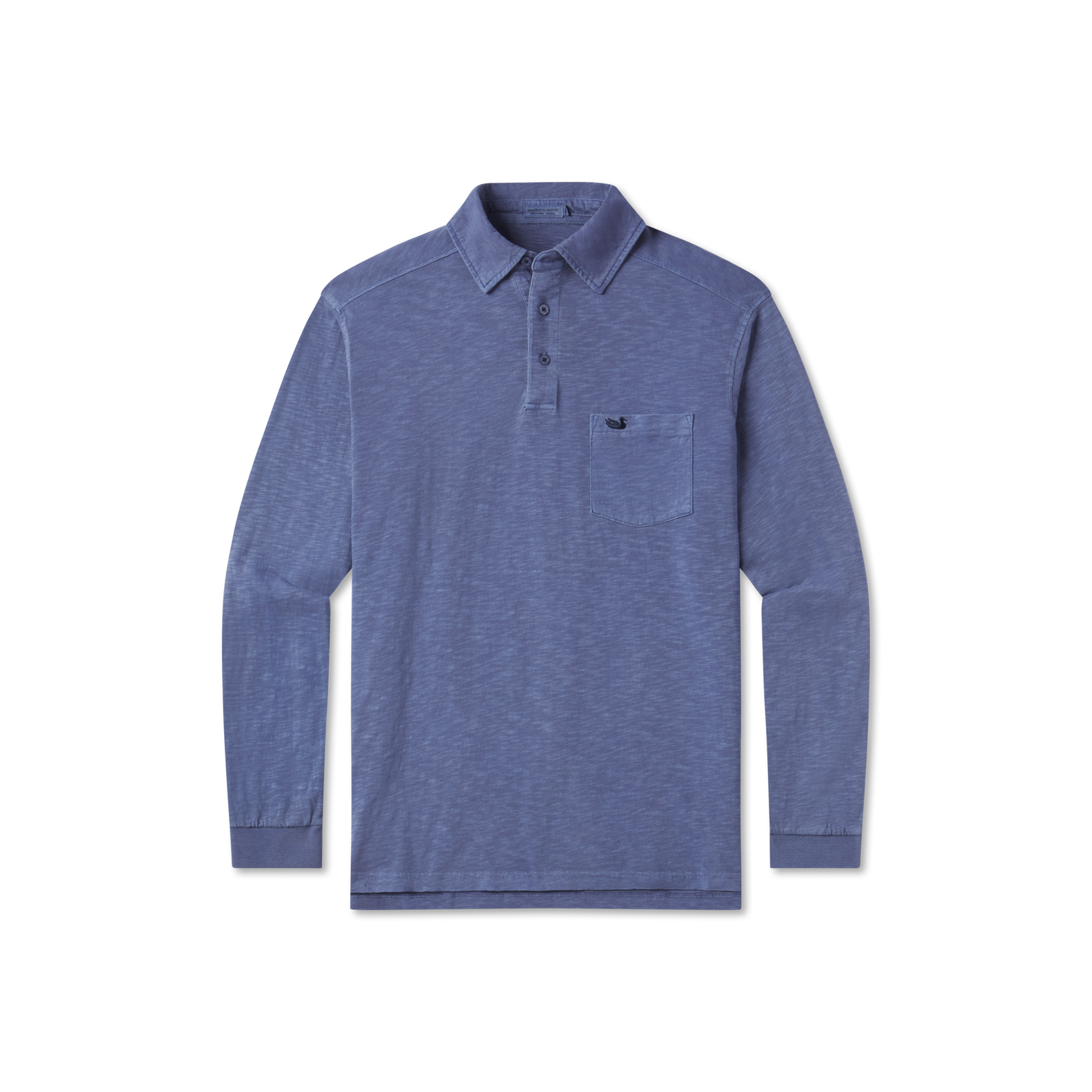 SEAWASH™ Slub Polo - Long Sleeve