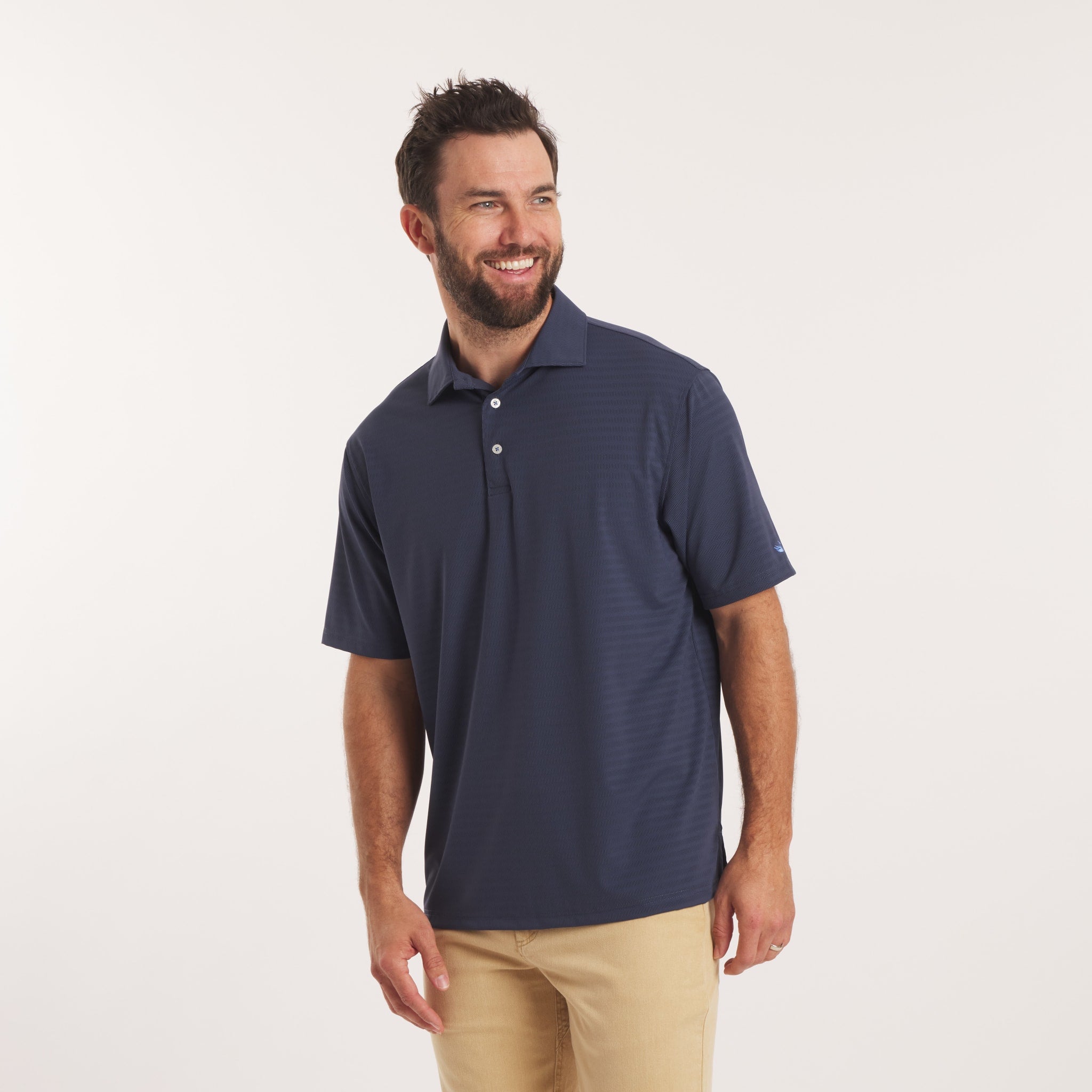Varsity Performance Polo - Hash Marks