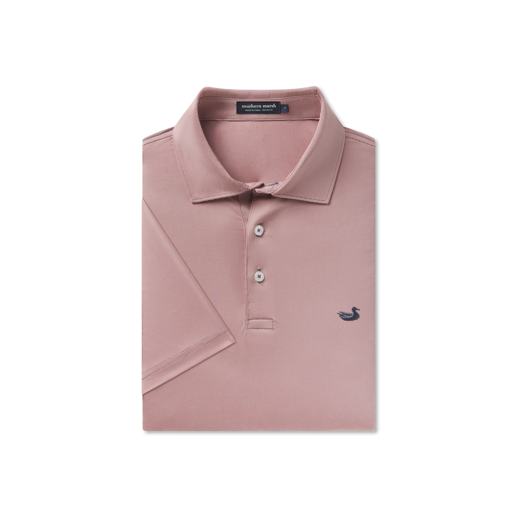 Bermuda Performance Polo - Wellington Stripe