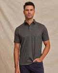 The Voyager - Performance SS Polo - Onyx Heather