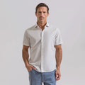 The Azure - Comfort SS Shirt - Pink Geo Print