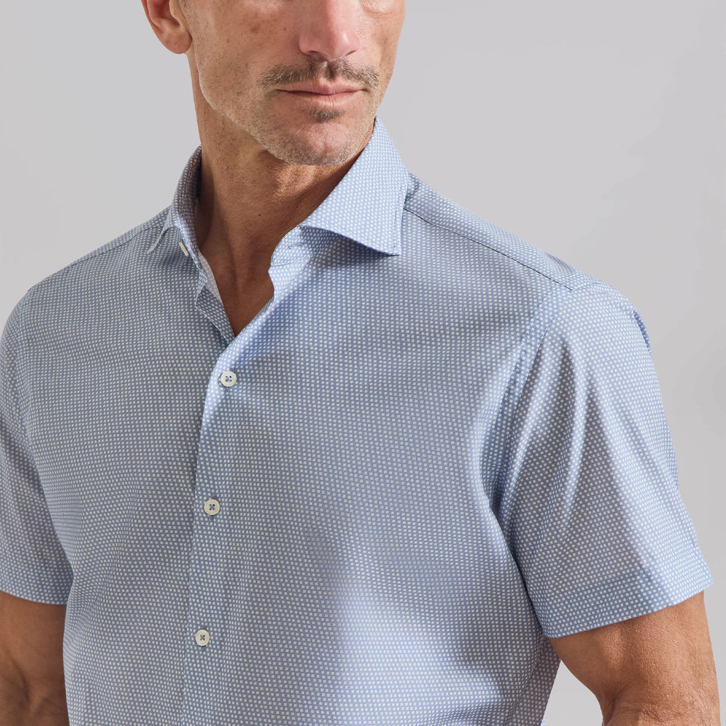 The Azure - Comfort SS Shirt - Light Blue