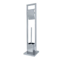 Kingston Brass Pedestal Toilet Paper Holder with Toilet Brush Holder