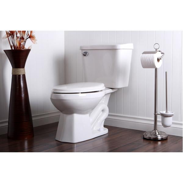 Kingston Brass Vintage Pedestal Toilet Paper and Brush Holder