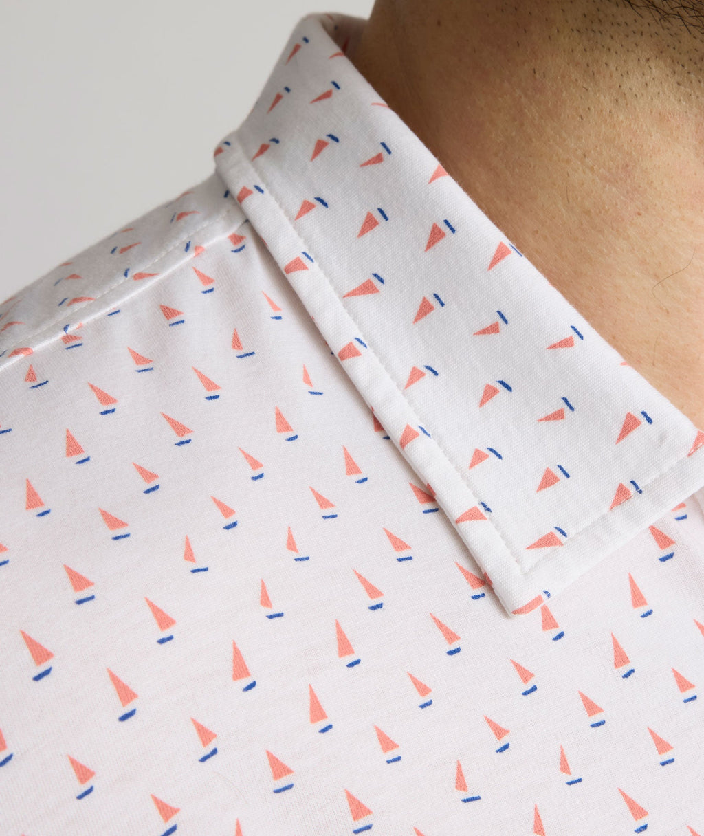 Printed Jersey Performance Polo