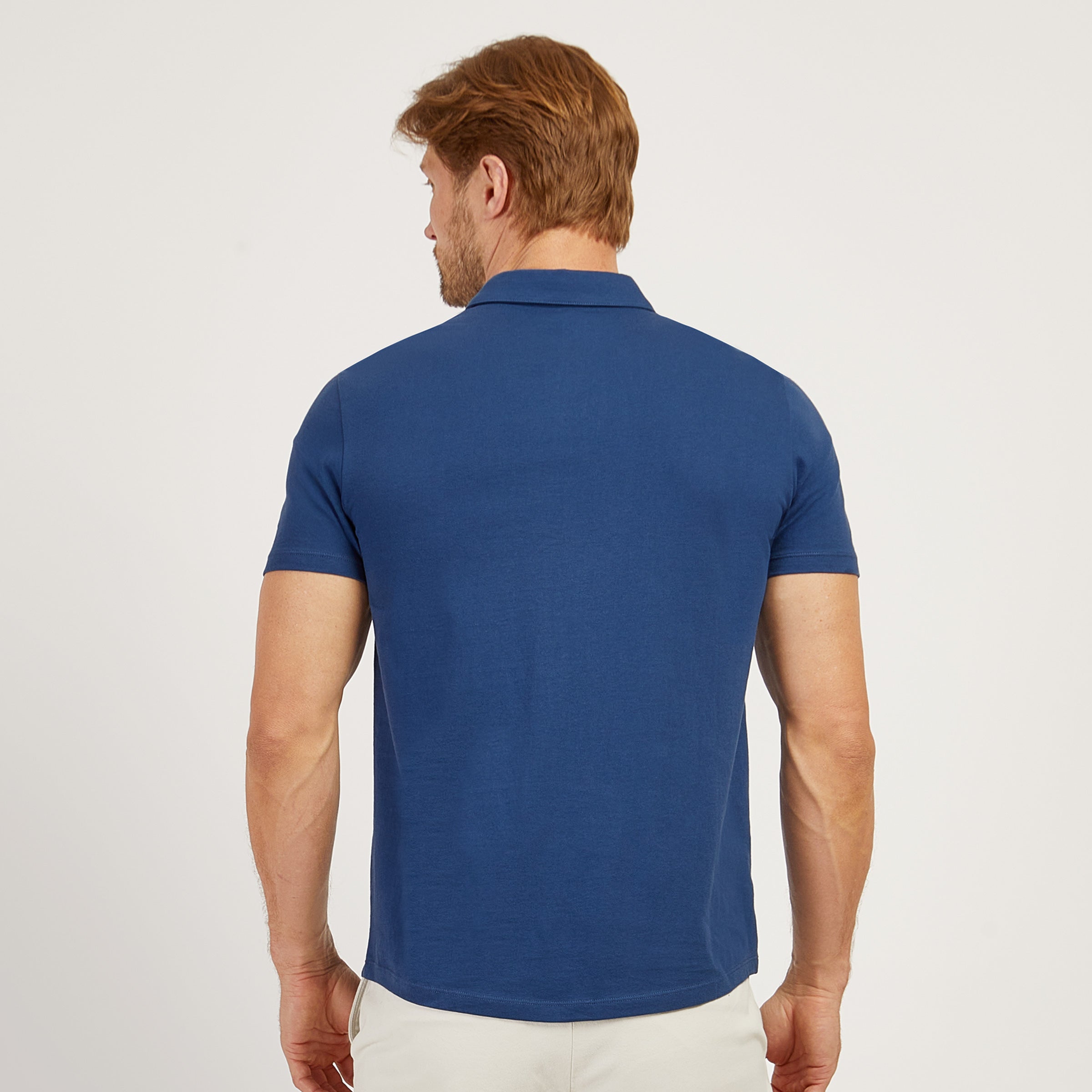 Jersey Sueded Polo