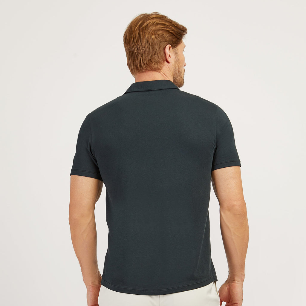 Jersey Sueded Polo